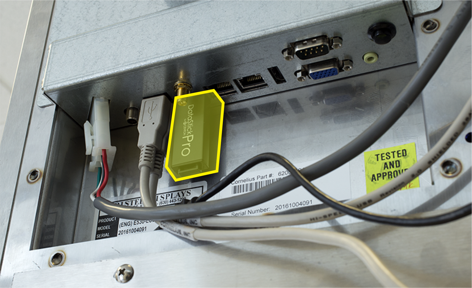 Insert USB — step illustration