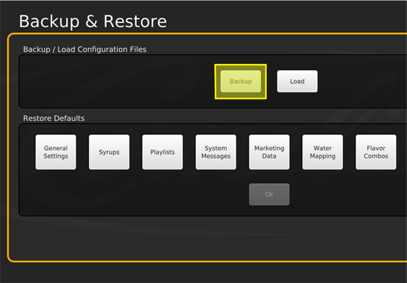 Confirm Configuration File — step illustration