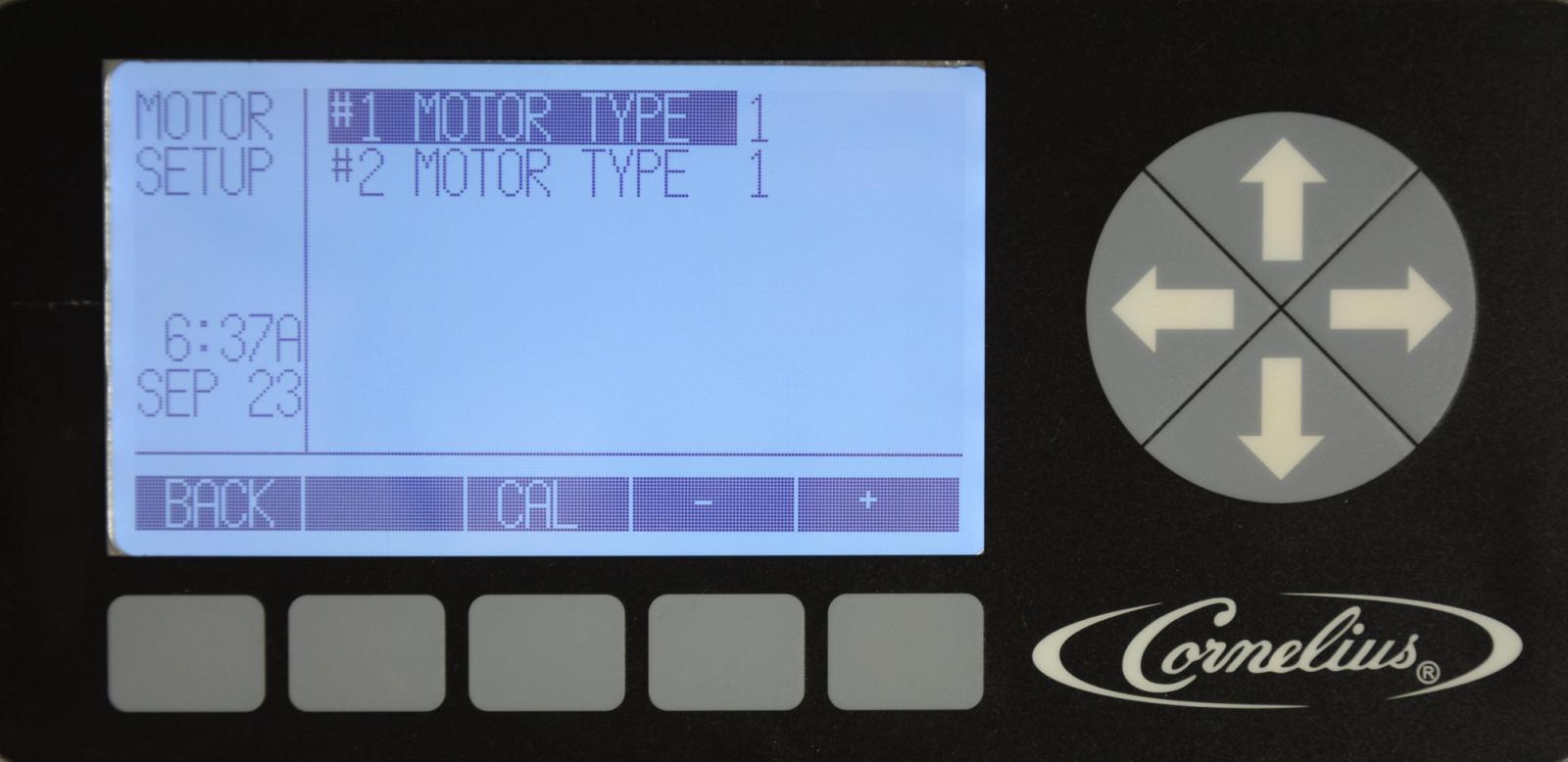 Selection of Motor Type — step illustration
