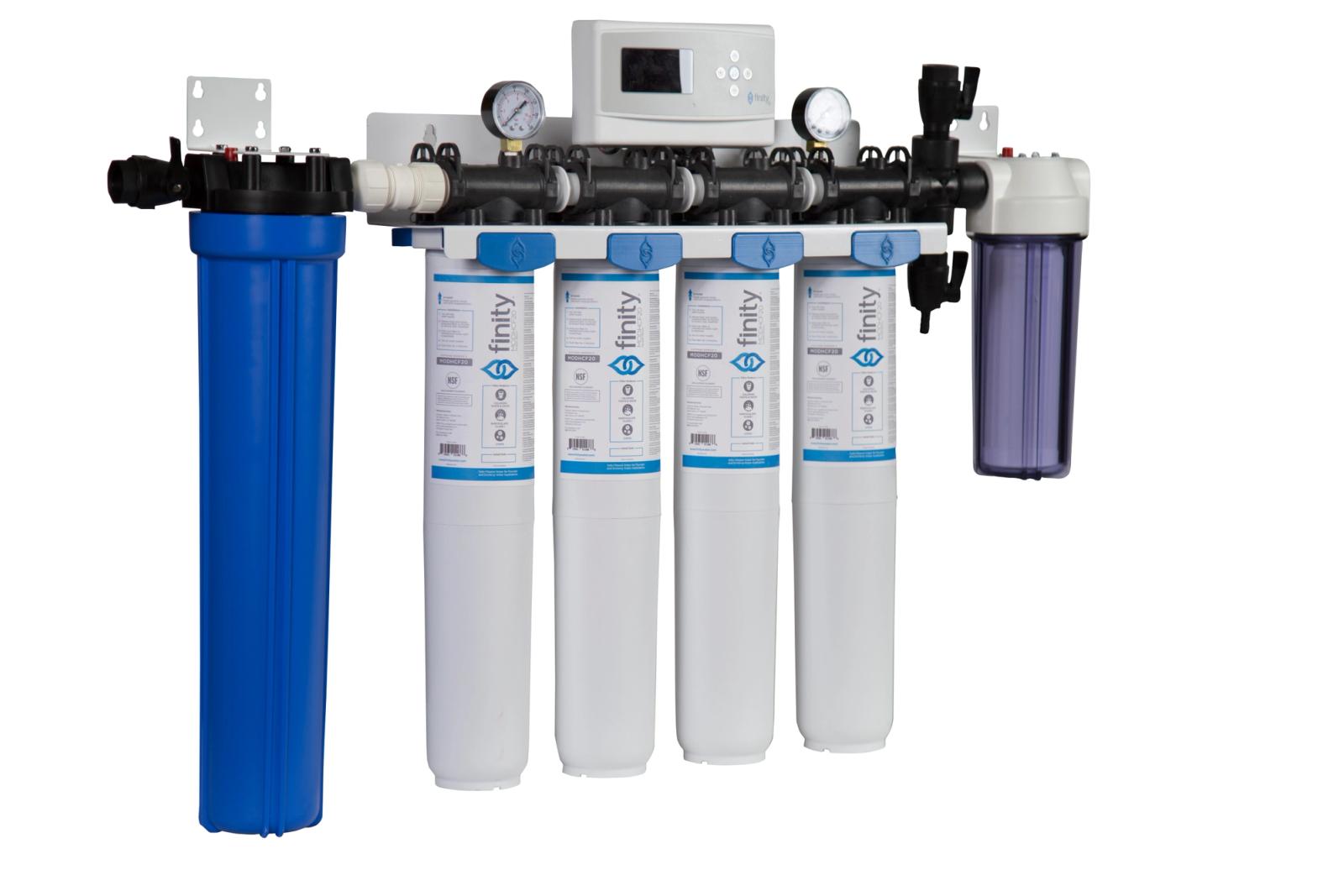 Water Supply filtration — step illustration