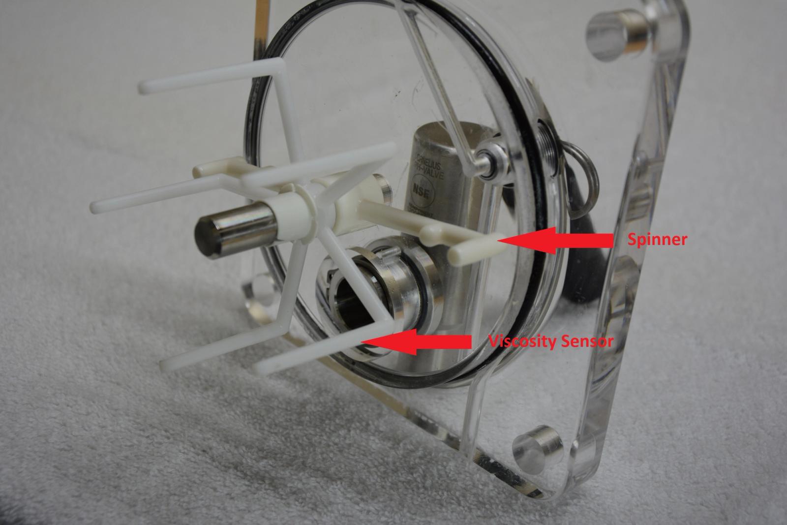 Spinner – Viscosity Sensor — step illustration