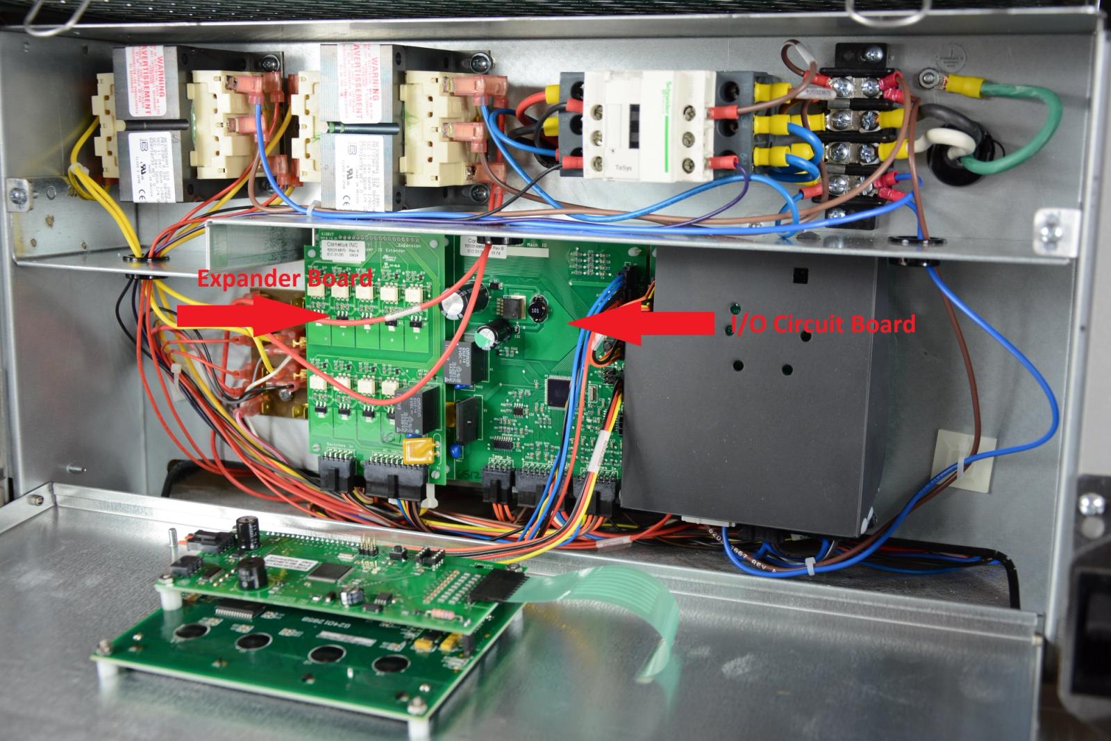 I/O Board plus Expander Board — step illustration