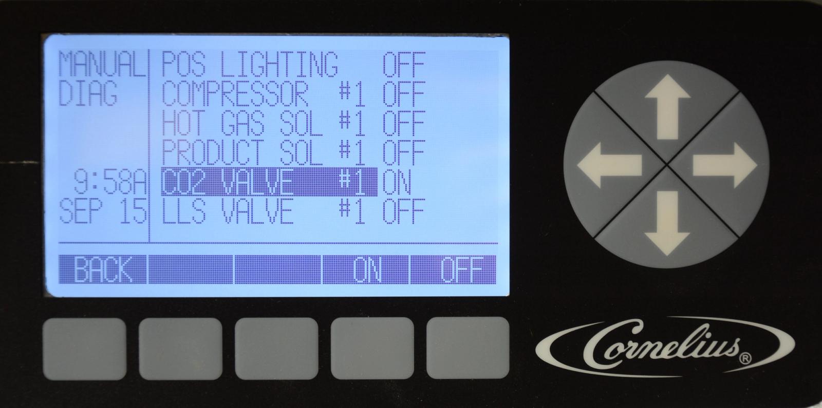 Manual Diagnose – CO2 Solenoid — step illustration