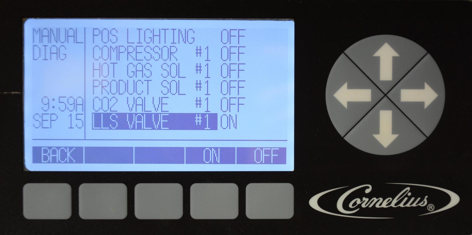 Manual Diagnose – Liquid Line Solenoid — step illustration