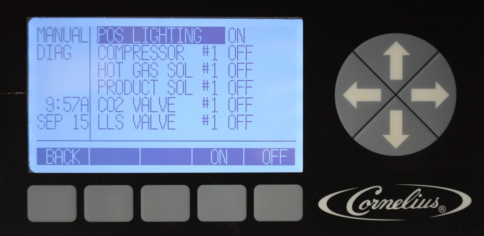Manual Diagnose – POS Lighting — step illustration
