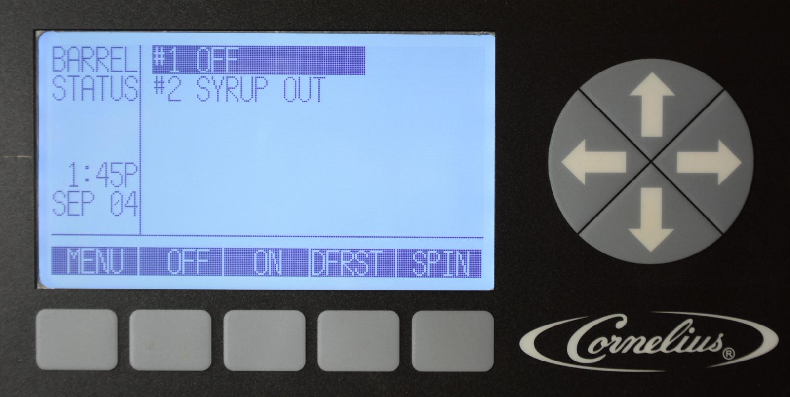 Symptom – Syrup Out Message — step illustration