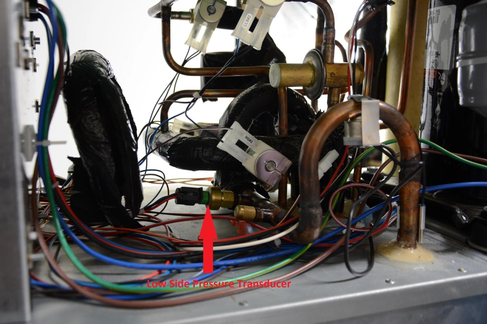 Symptom – CMP High Pressure error message — step illustration